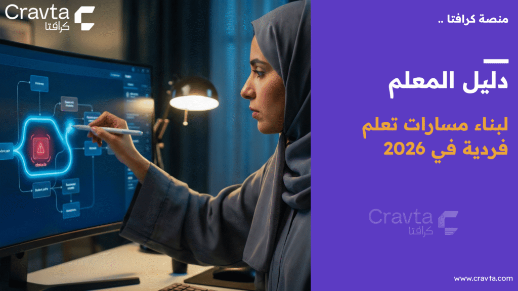 التعلم التكيفي_ دليل المعلم لبناء مسارات تعلم فردية في 2026