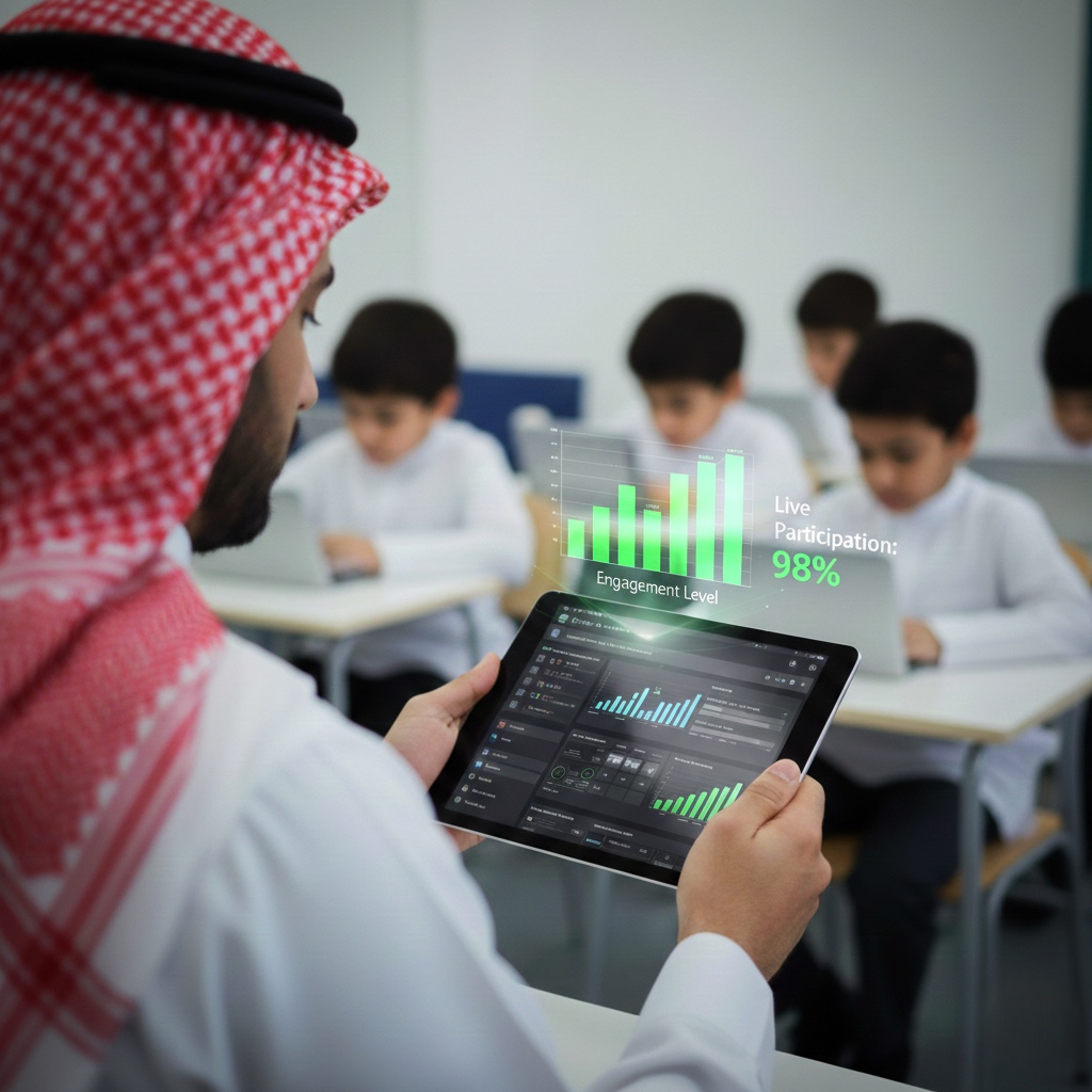 التحديات المباشرة (Live Quiz): كيف تقيس تفاعل وفهم الطلاب داخل الحصة باستخدام التقييم الفوري؟
