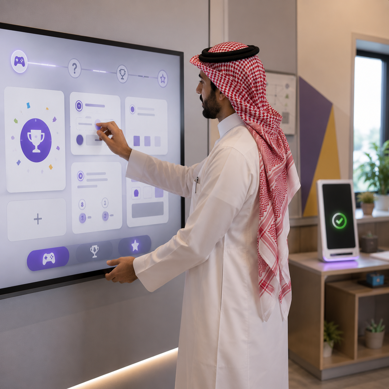 اختبارات الكترونية باستخدام أدوات كرافتا التفاعلية
